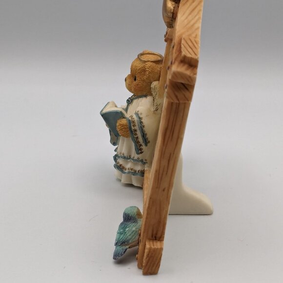 Cherished Teddies Nativity Prayer Plaque "The Cherished One" (176362S) 1996 - Picture 5 of 12